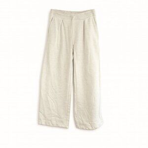 Ulla Johnson Clarke Preppy Travel Relaxed Wide Leg Lounge Pants Mist Gray Small